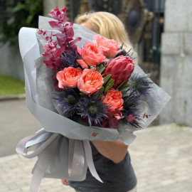 Букет Коралловый Риф доставка цветов