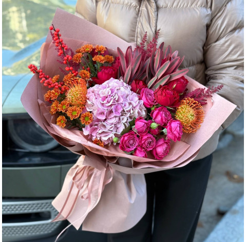 Букет Тайны сада доставка цветов Букет Тайны сада 3 доставка цветов