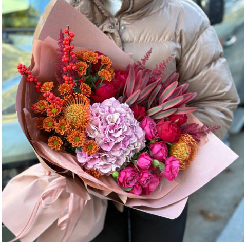 Букет Тайны сада доставка цветов Букет Тайны сада 4 доставка цветов