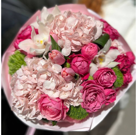 Букет Квіти радості 4 доставка квітів