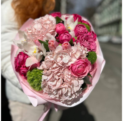 Букет Квіти радості 3 доставка квітів