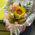 Flower arrangement with fruits Present 2 Flower delivery foreshortening