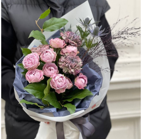 Букет Лілова ніч 2 доставка квітів