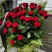 Funeral basket of 70 roses 3 Flower delivery foreshortening