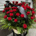 Funeral basket of 70 roses 2 Flower delivery foreshortening