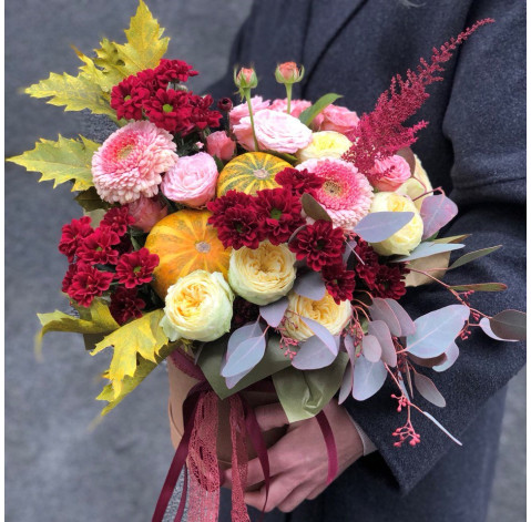 Flower Arrangement Autumn Greeting 2 Flower delivery