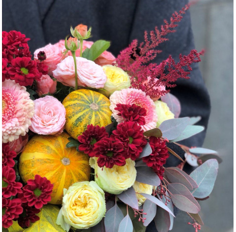 Flower Arrangement Autumn Greeting 4 Flower delivery