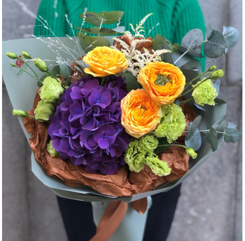 Букет Ліловий спалах 2 доставка квітів