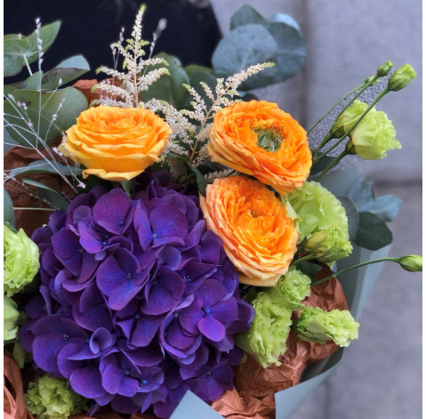 Букет Ліловий спалах 4 доставка квітів