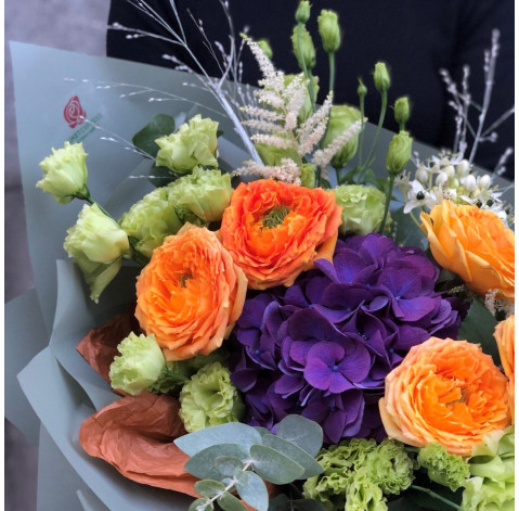 Букет Енергія краси 5 доставка квітів