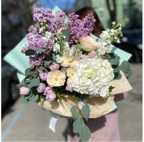 Букет Щастя є 2 доставка квітів