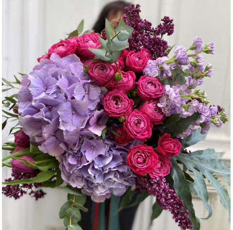 Букет Яскраві фарби 3 доставка квітів