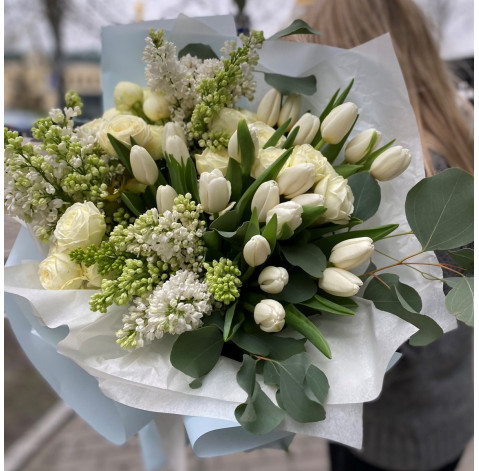 Bouquet Delighted with you 1 Flower delivery