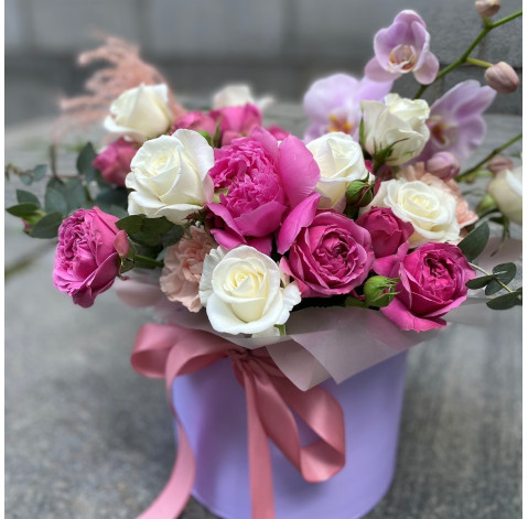 Квіткова композиція Літній мотив 2 доставка квітів