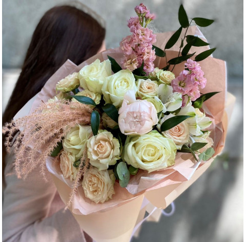 Букет Це ніжне кохання 3 доставка квітів