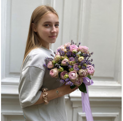 Bouquet Lavender mood 1 Flower delivery