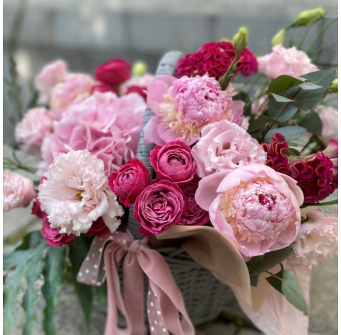 Flower basket Dream beloved 3 Flower delivery