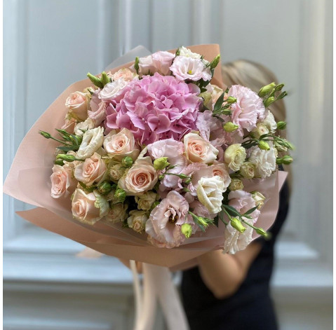 Bouquet Peach cloud 1 Flower delivery