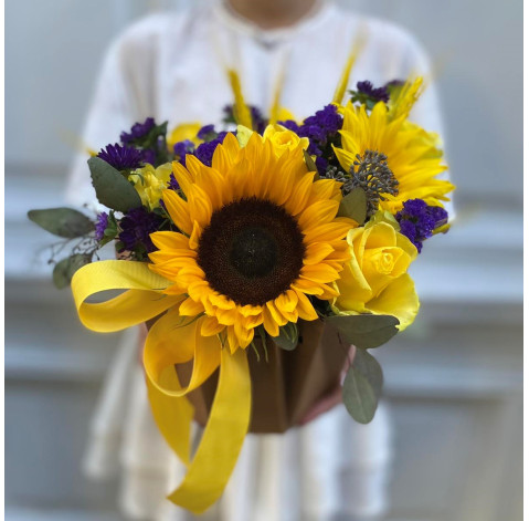 Композиція Українські мотиви 3 доставка квітів