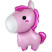 Unicorn Balloon Flower delivery foreshortening Unicorn Balloon 2 Flower delivery foreshortening