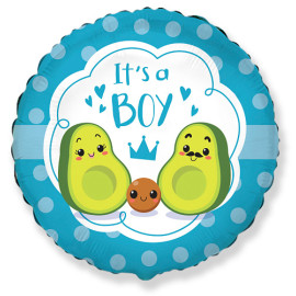 Balloon Avocado is a boy Flower delivery