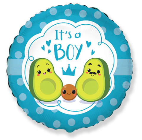 Balloon Avocado is a boy 1 Flower delivery