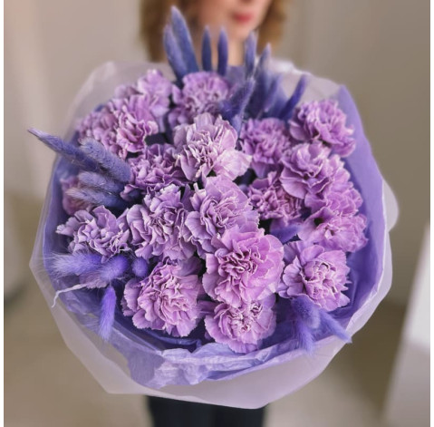 Гвоздика Мун Аква 2 доставка цветов