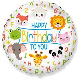 Happy Birthday! Balloon  Flower delivery