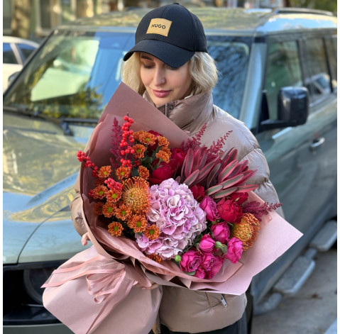 Букет Тайны сада доставка цветов Букет Тайны сада 2 доставка цветов