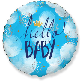 Balloon Hello Baby Boy Flower delivery Balloon Hello Baby Boy Flower delivery