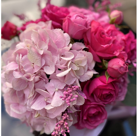 Цветочная композиция Романтический вечер 4 доставка цветов