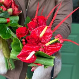 Bouquet Fiery emotion Flower delivery