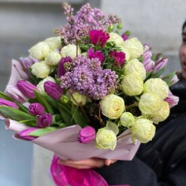 Bouquet Purple star Flower delivery
