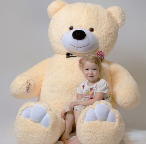 Mr Bear Beige, 200 cm 2 Flower delivery