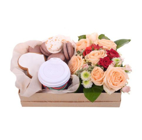 Набір Добрий ранок 4 доставка квітів