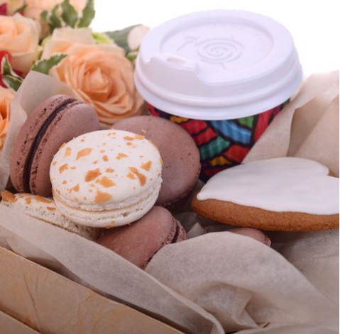 Набір Добрий ранок 2 доставка квітів