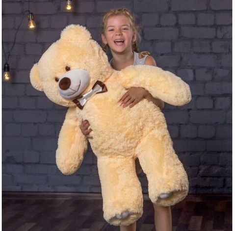Мистер Медведь Бежевый, 110 см 3 доставка цветов