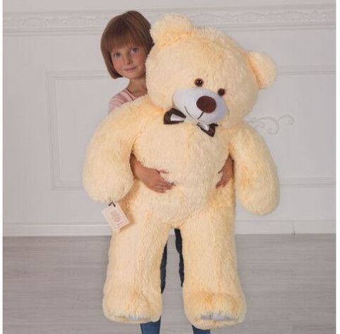 Мистер Медведь Бежевый, 110 см 2 доставка цветов