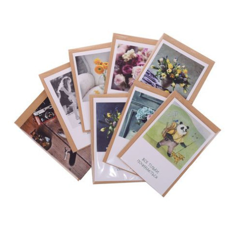 Авторські листівки 3 доставка квітів