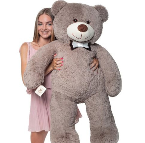 Mr Bear 130 cm Cappuccino 2 Flower delivery