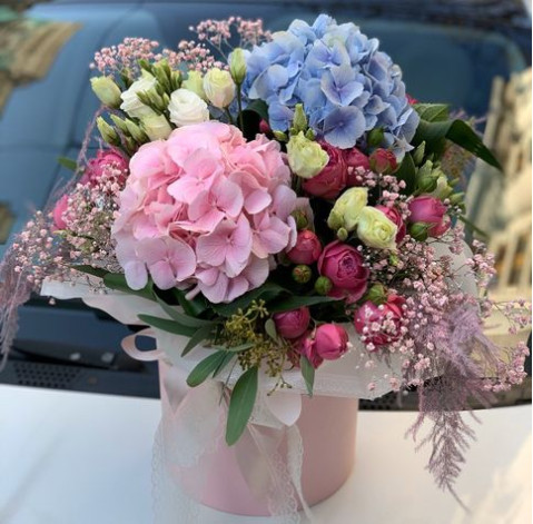 Flower composition Hydrangea Tenderness 2 Flower delivery