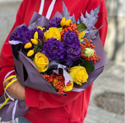 Букет Жовте чорнило 2 доставка квітів