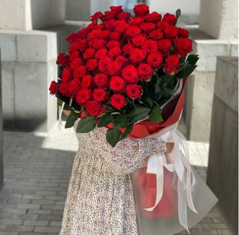 Букет Из 63 роз 3 доставка цветов