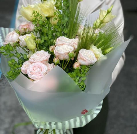 Букет Польова мить 2 доставка квітів