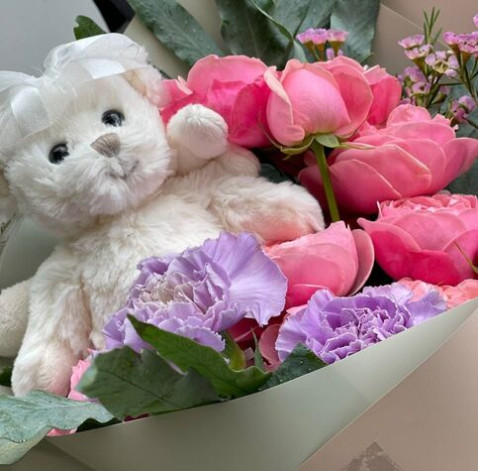 Букет Мишутка 3 доставка цветов