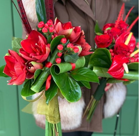 Букет Рубінова пристрасть 2 доставка квітів