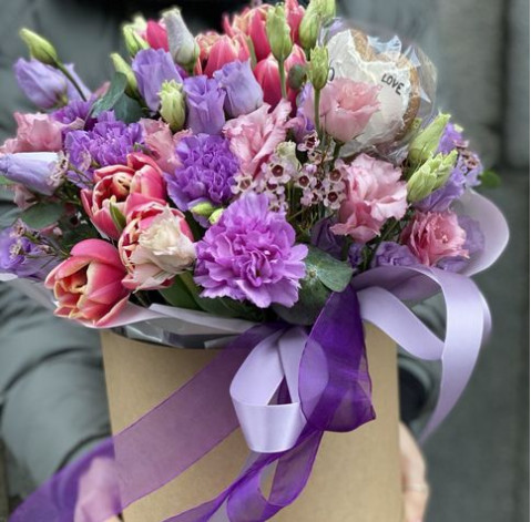 Цветочная композиция Расцвет красоты 2 доставка цветов