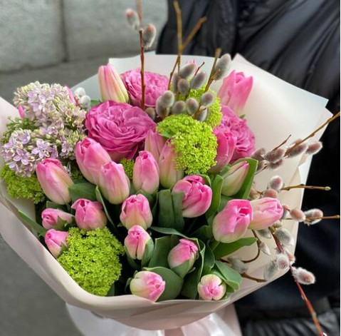 Букет Весенняя элегантность 2 доставка цветов