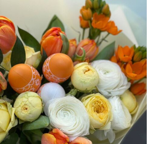 Букет Великоднє диво 2 доставка квітів