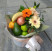 Квіткова композиція з фруктами доставка квітів ракурс Квіткова композиція з фруктами 1 доставка квітів ракурс
